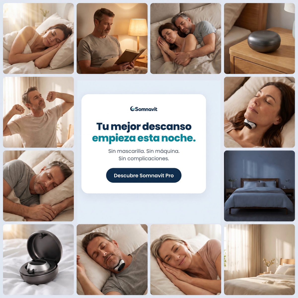 Somnavit Pro™ — Dispositivo para ronquidos y apnea del sueño